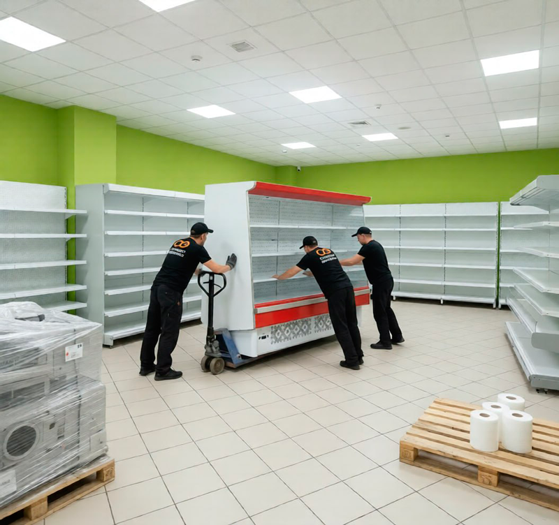 Переезд магазина в Гуково
